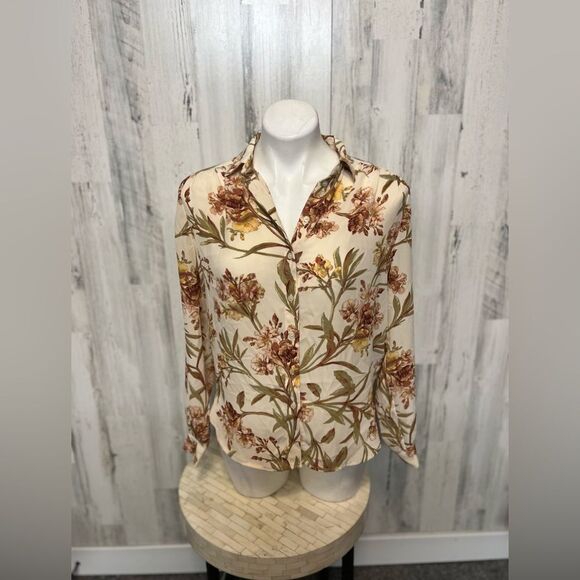 H&M Floral blouse - Picture 1 of 4
